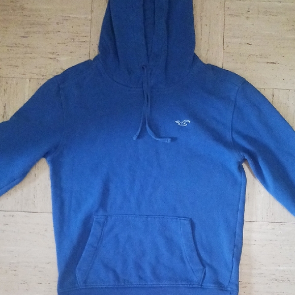 Hollister Blue Sweatshirt Pullover Hoodie - Picture 5 of 6